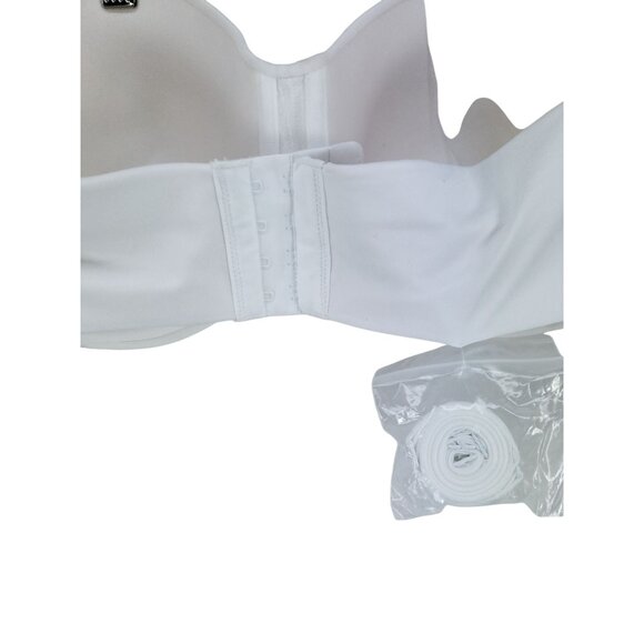 Maidenform Self Expressions 5 Way Convertible Strapless Tshirt Bra Size 40D Whit - Picture 3 of 7